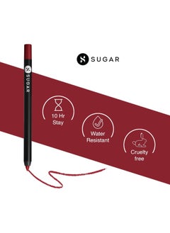 SUGAR Cosmetics Lipping On The Edge Lip Liner (05 Brazen Raisin)  - Image 2