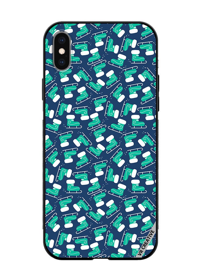 VR CREATIVE Protective Case Cover For Apple iPhone XS Max Mix Pattern Design Multicolour - Image 1