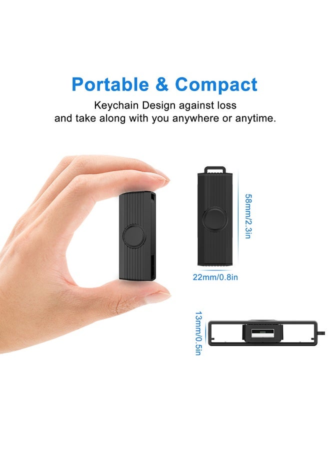 Rocketek CSCR3 Smart CAC Card Reader USB Bank Tax Declaration SIM Card/IC Card ID Card Reader(USB) - Image 3