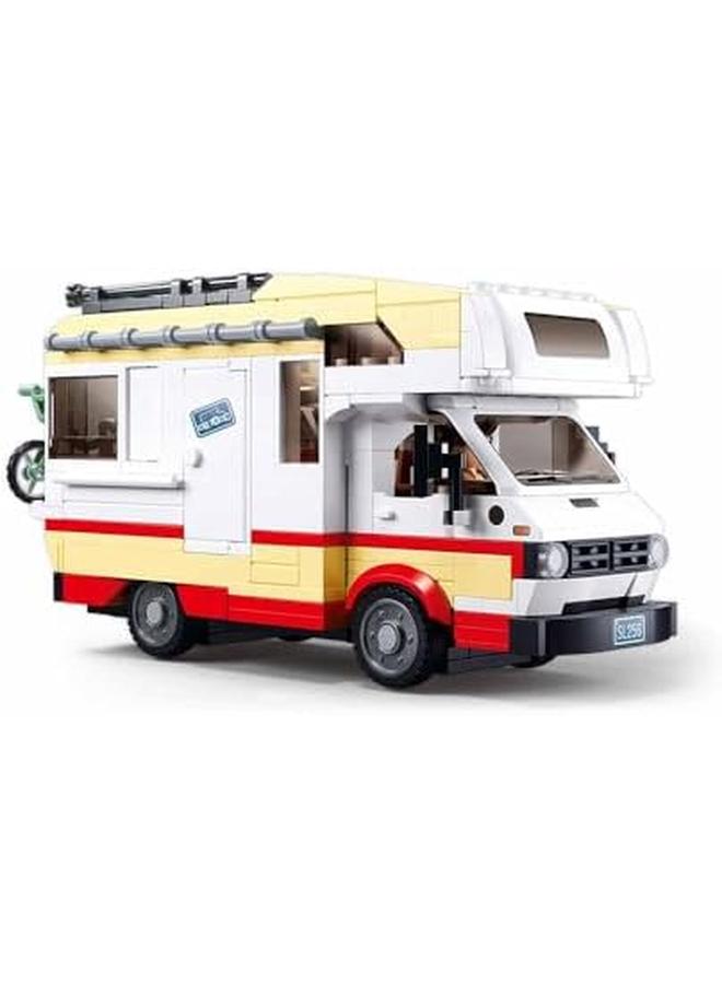 Sluban Model Bricks Series RV Building Blocks 506 Pieces With Minifigures For Ages 8 Plus Years Old - Image 2