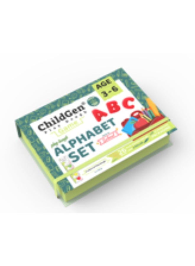 PLAY DOUGH GAMES - ALPHABET SET