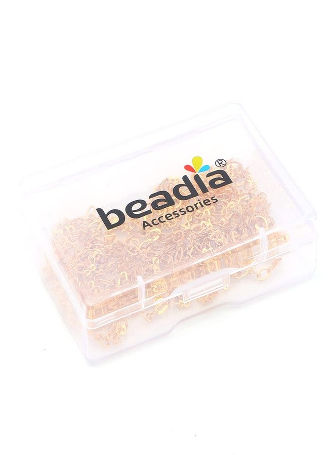 Beadia 18K Gold Plated O Chains 3.0mm 2 Meters for Jewelry Making Findings - Image 4