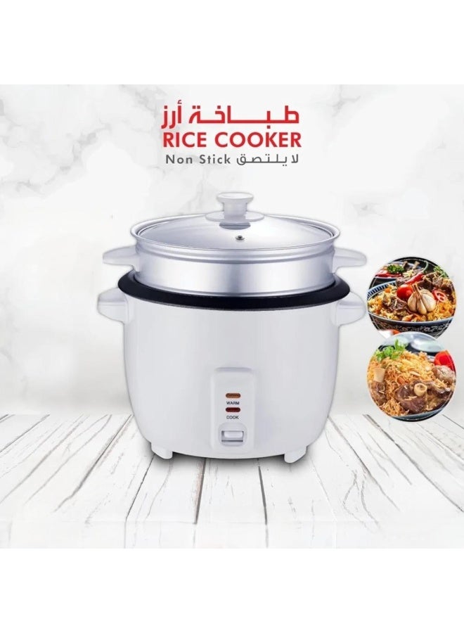 Tradeo 2.8L Electric Rice Cooker Non-Stick Inner Pot Automatic Cook & Keep Warm Multifunction Cooker - Image 4