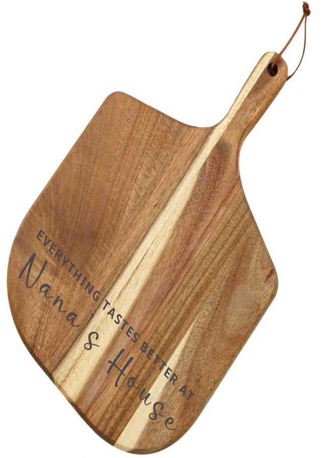Anforsun Nana Gifts, Birthday Gifts for Nana from Granddaughter Grandson Grandkids for Christmas, Acacia Cutting Board 14.7"L x 9.84"W x 0.6"Th (Everything Tastes Better) - Image 1