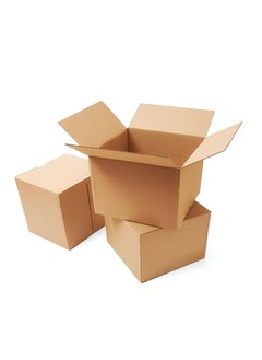 Generic 3-Ply Cardboard Carton Box - 35x25x22 cm - Effortless Shipping and Storage(pack of 10)  - Image 2