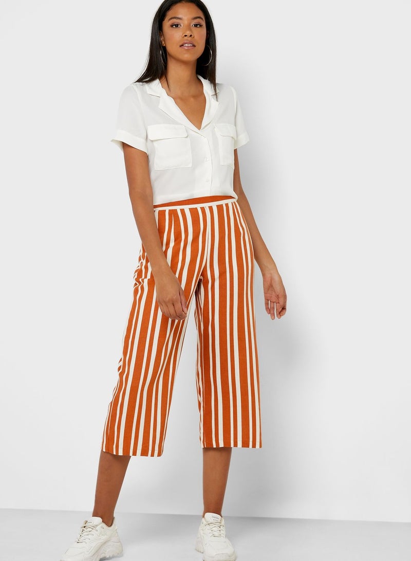 Cotton On Striped Culotte Pants  - Image 4