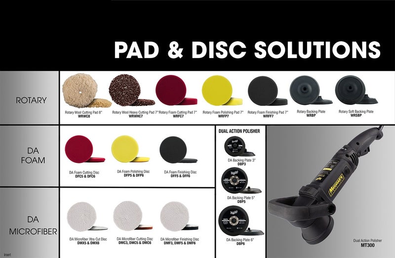 Meguiar's 7" Soft Buff Rotary Heavy Cutting Wool Pad WRWHC7 - Professional Heavy Cutting Pad for Premium Car Detailing, Car Buffing Pad for Use with a Rotary Buffer and Heavy Compound - Image 5