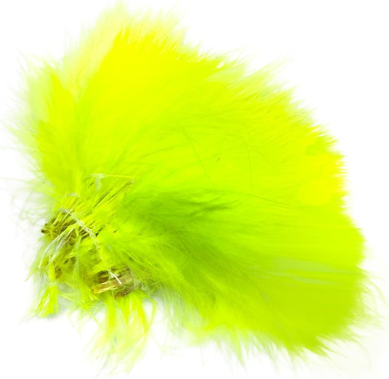 Creative Angler Strung Marabou Bird Feathers for Tying Fly Fishing Flies - Fly Tying Accessories - Perfect Choice for Tail & Wings and Easy to Tie On The Lure - Image 1