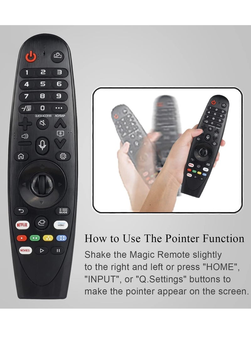 ELTRAZONE Voice Remote Control MR20GA AKB75855501 Compatible with LG Smart TV 2020, Fit for OLED55CXPUA UN85 UN81 UN80 UN74 UN73 UN71 with battery - Image 5