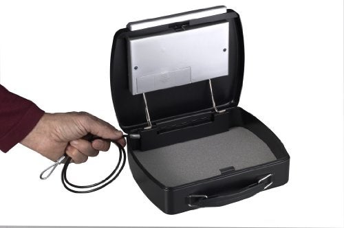 SentrySafe SENTRY P008E Compact Electronic Safe, Black, 1.9 x 9.8 x 7.1 inches - Image 5