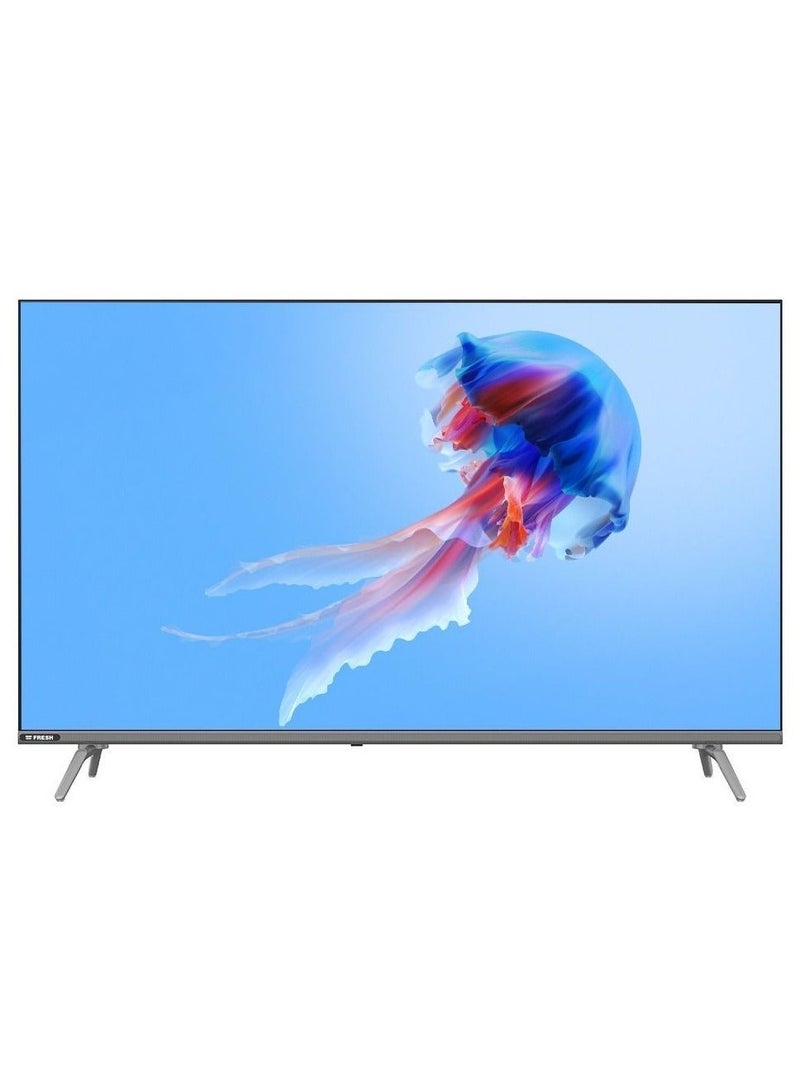 فريش شاشة تلفزيون سمارت كوليتا 43 بوصه بدون فريم LED، بدقة FHD - موديل 43MF423C - Image 1