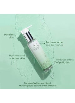 CIEL Oil Control Face Wash For Deep Cleansing & Skin Clearing ; With Salicylic Acid Green Tea & Aloe Vera ; Oily Sensitive And Acne Prone Skin ; Face Wash For Glowing Skin 100Ml  - Image 4
