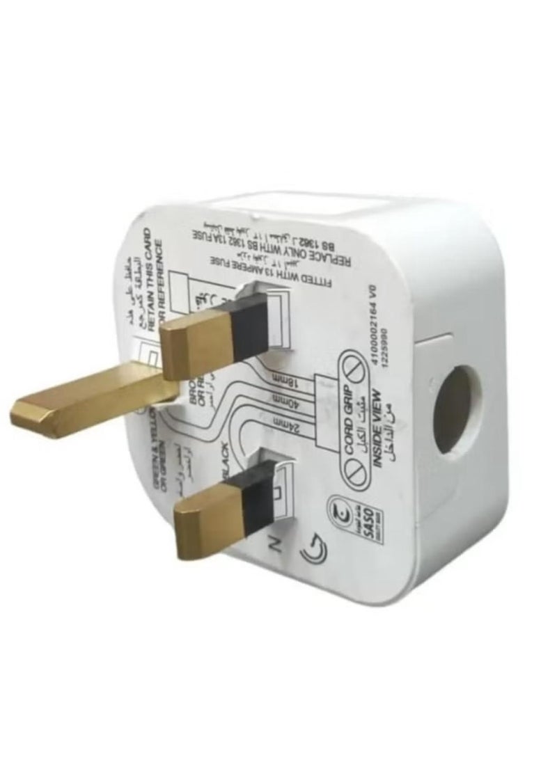 AlFanar 13 Flat 3 Pin Plug - Image 3