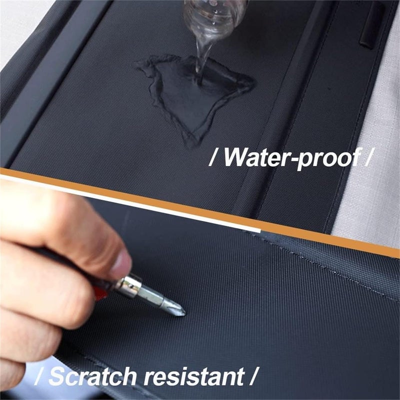 DEMULAX Car Retractable Rear Trunk Cargo Shelf Cover - Image 2