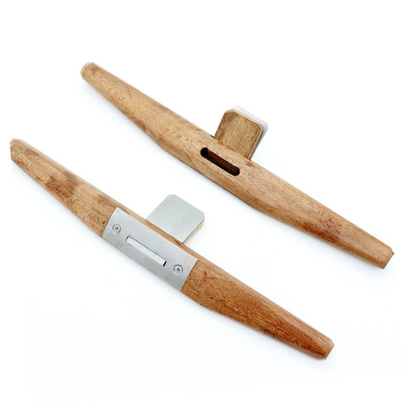 Adjustable Spoke Shave Planer Tool Round Bottom Blade Push Planer - Image 2