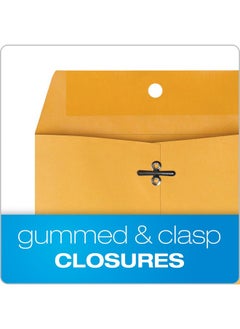 Quality Park Clasp Envelopes 6.5 X 9.5 Inch Brown Kraft Box Of 100 (37863) Packaging May Vary.  - Image 3