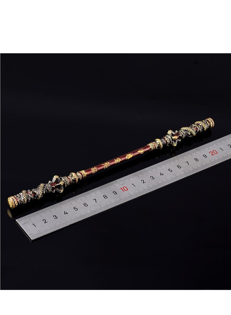 22CM Black Myth Wukong game peripheral Monkey King Ruyi Golden Hoop Full Metal Toy  - Image 3