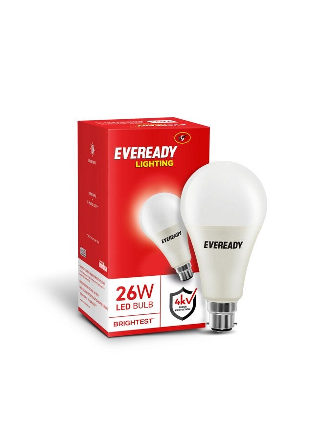 Eveready Eveready 26W Hammer Led Bulb | 65K Lumen | 4KV Surge Protection | B22d 90Lm/W | Pack of 1