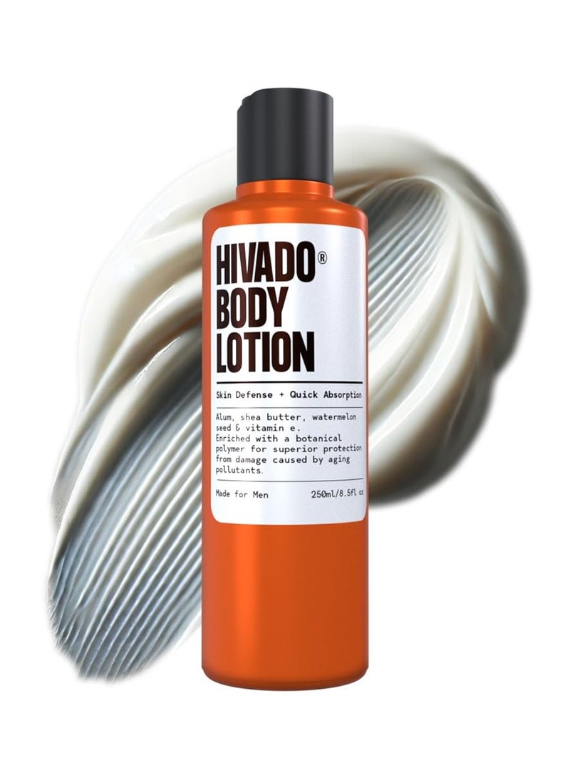 هيفادو غسول الجسم للرجال | ترطيب عميق وترطيب يدوم 24 ساعة | بذور البطيخ وزبدة الشيا | خفيف الوزن وغير دهني وسريع الامتصاص | للبشرة الخشنة والجافة | خالي من الكبريتات والبارابين | 250 مل - Image 1