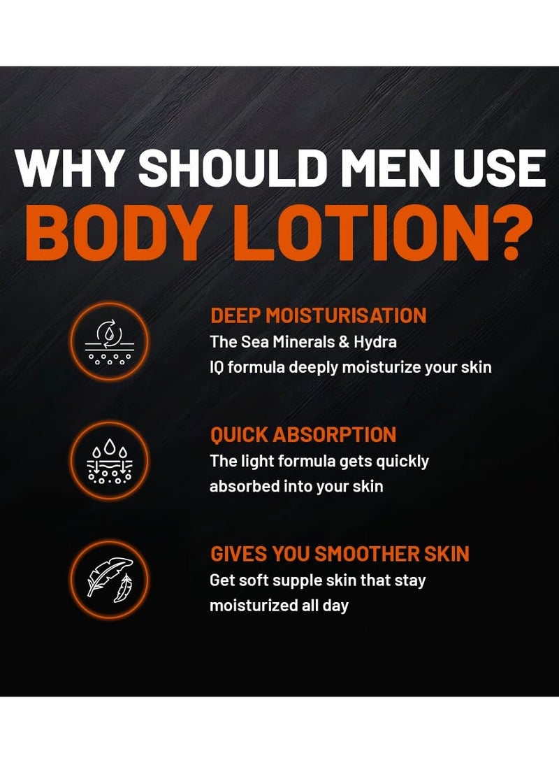 هيفادو غسول الجسم للرجال | ترطيب عميق وترطيب يدوم 24 ساعة | بذور البطيخ وزبدة الشيا | خفيف الوزن وغير دهني وسريع الامتصاص | للبشرة الخشنة والجافة | خالي من الكبريتات والبارابين | 250 مل - Image 5