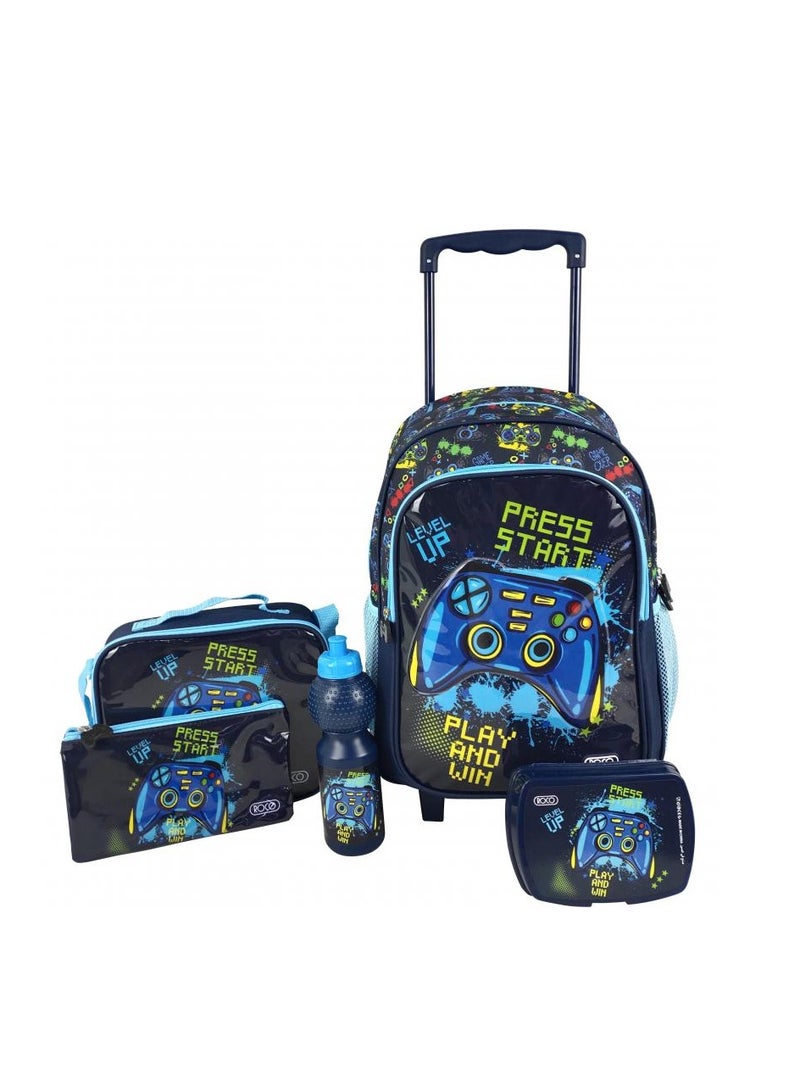 Gaming 5-in-1 Value Set Trolley Bag with Accessory