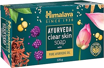 Himalaya Ayurveda Clear Skin Soap Specially Made With Traditional Ayurvedic Oil Infused with Herbs 125 g - Image 1
