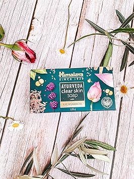 Himalaya Ayurveda Clear Skin Soap Specially Made With Traditional Ayurvedic Oil Infused with Herbs 125 g - Image 3