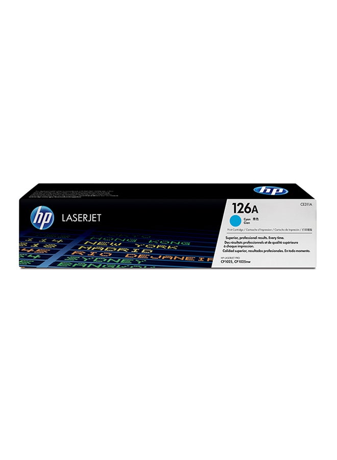HP خرطوشة حبر أصلية لطابعة ليزر جيت أزرق سماوي - Image 2