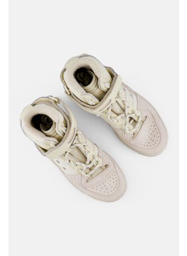 adidas Originals Adidas Original x Ivy Park Kids Boy Ivp Forum Mid Lace Up Outdoor Shoes, Cream  - Image 2