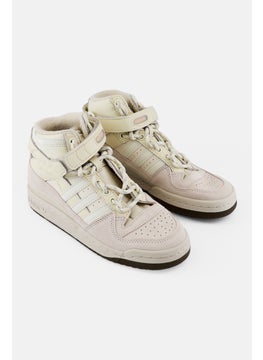 adidas Originals Adidas Original x Ivy Park Kids Boy Ivp Forum Mid Lace Up Outdoor Shoes, Cream  - Image 1