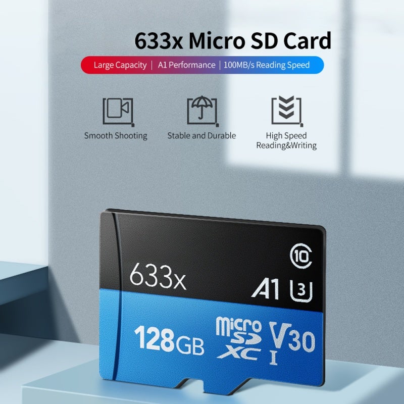 Memory Card 256GB High-speed Transmission Flash Memory - Waterproof Shockproof Temperature-resistant Digital Storage for Smartphones, Driving Recorders, GPS Navigators, Digital Cameras - Image 5