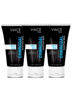 Charcoal Scrub Face Wash - Pack of 3