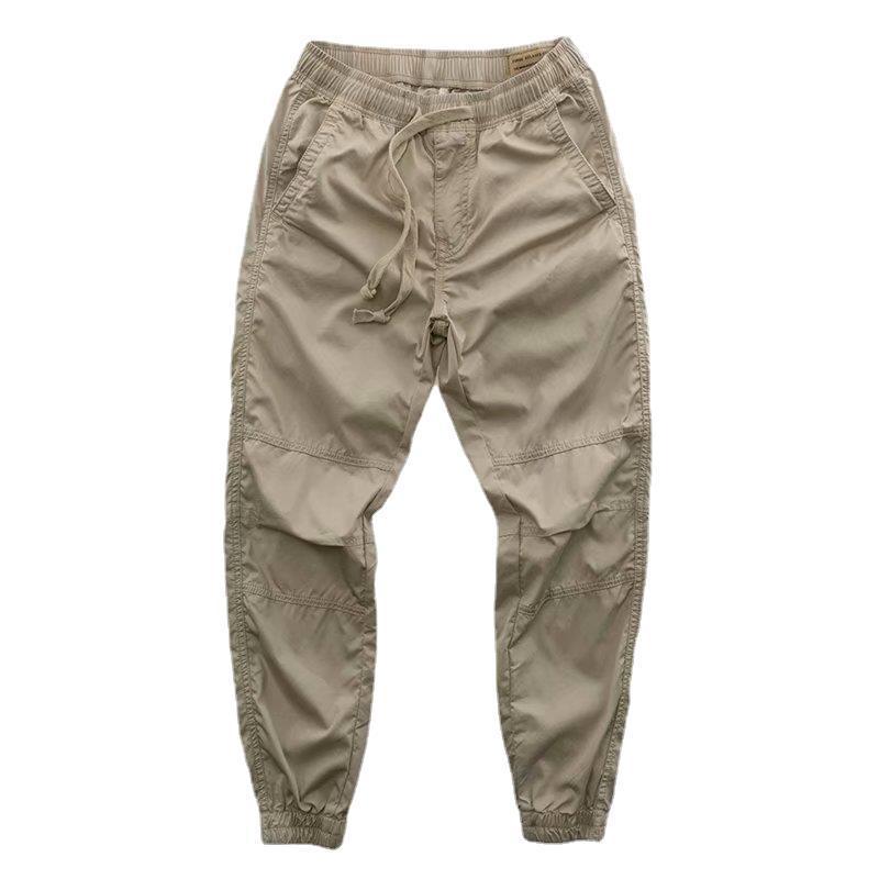 Three-Dimensional Solid Color Leg Casual Pants Men'S Wear-Resistant And Dirty-Resistant Labor Protection Work Pants Welder Workers' Work Overalls - Image 5
