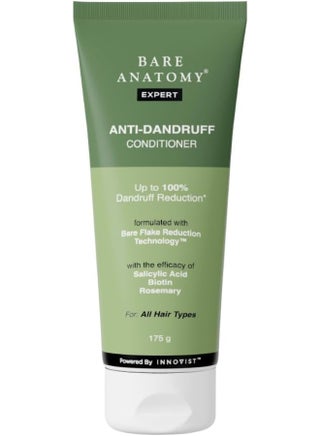 Anti-Dandruff Hair Conditioner with Biotin, Salicylic Acid & Rosemary | Removes Flaky Buildup | Moisturizes & Strengthens Hair | Reduces Frizz & Breakage | For All Hair Types | 175gm