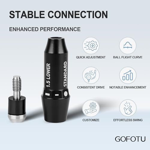 Gofotu Golf Adapter Sleeve Compatible with PXG GEN 4,GEN 5 Driver&Fairway Wood 0.335,RH - Image 5