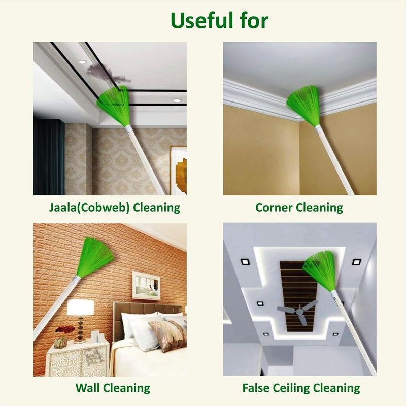 Vimal Combo Set of 2 Units of Roulie JaalaSpiderCob Web Cleaning MultiPurpose Extendable Handle Broom Pack of 2 - Image 4