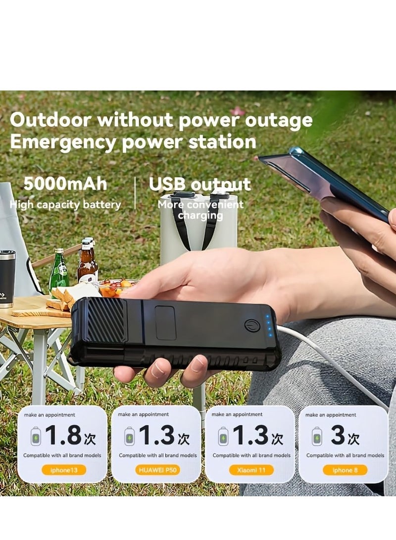 SYOSI Outdoor Portable Mosquito Repellent Insect USB Rechargeable Heating Camping Anti-mosquito Electric Coil Wireless Lighting Lamp  - Image 5