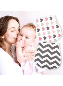 Moro Moro Curvy Waterproof Burp Towel – Ultra-Absorbent & Soft Cotton  - Image 2