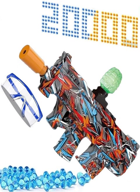 Water gel gun for kids with rechargeable battery