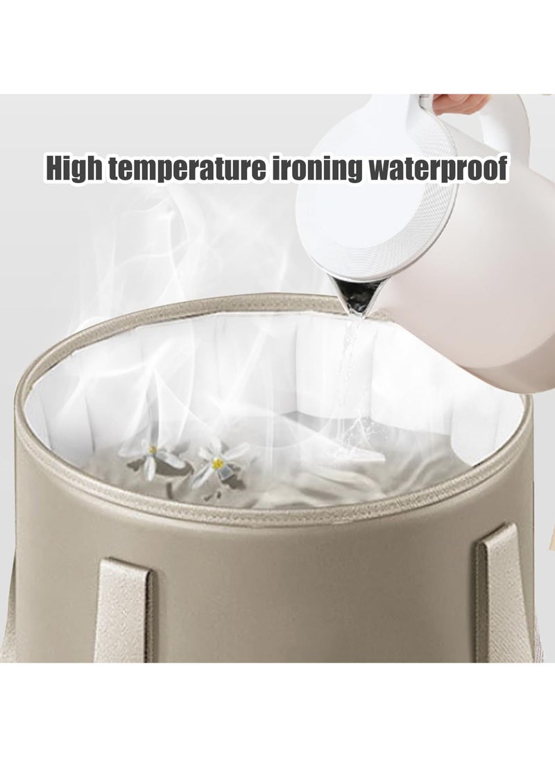 Generic 20L Collapsible Foot Bath Basin, Foldable Bucket Foot Soaking Bag, Portable Home Foot Spa Tub with Handle, Multifunctional Travel Foot Bath Bucket for Camping Finishing Storage Washing  - Image 4