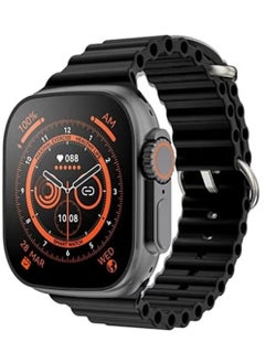 HK 11 Ultra 49mm Smart Watch with Full Touch AMOLED Display, 2 Straps & Wireless Charger - Compatible with Android & iOS