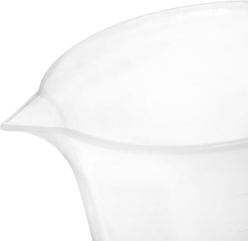 EISCO Plastic Pitcher, 1000mL (1L) - Molded Graduations - Chemical Resistant & Autoclavable Polypropylene - Measuring Jug - Image 3