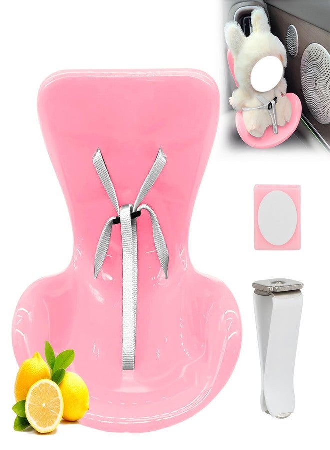 NUJOLI Car Seat for La bu bu Dolls 10-17cm, Car Decoration Chair with Air Vent Clip, Doll Accessories Sofa Seat Suitable for Fans Dolls Collectors Display - Image 1