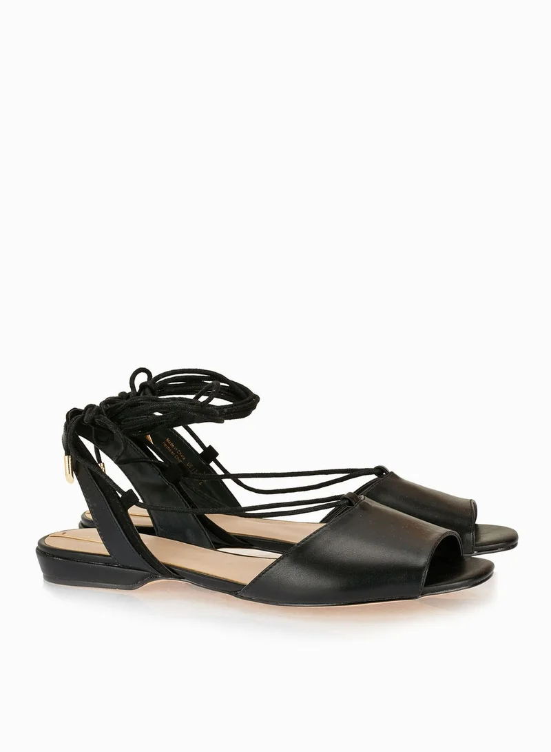 ALDO Aboing Sling Back Lace Up Sandals
