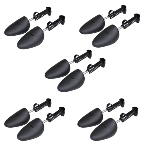 ECHODONE 5 Pairs Practical Adjustable Length Men Shoe Tree Shoe Stretcher Boot Holder Shaper Support - Image 1