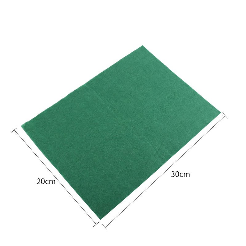 الحرف اليدوية غير المنسوجة ألواح القماش المحشوة 20x30 سم ألوان متنوعة خياطة DIY 10 قطع - Image 4
