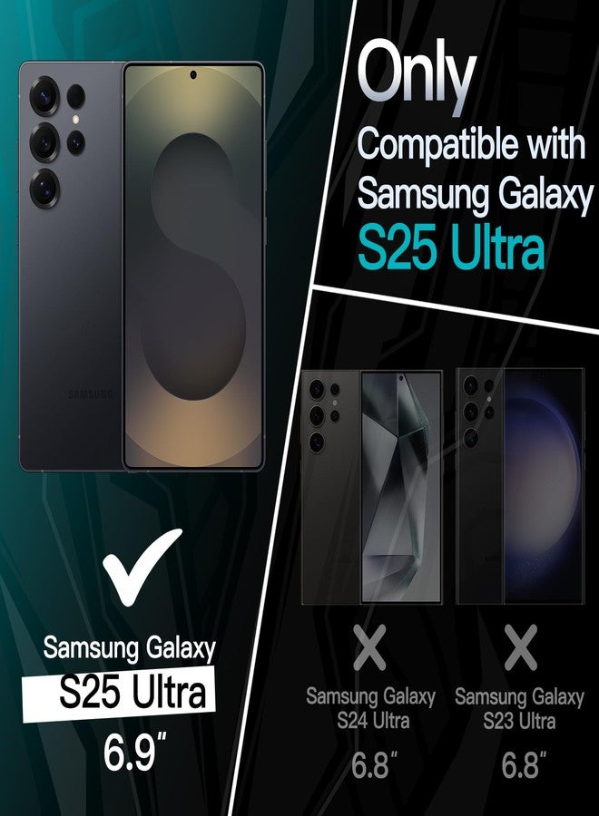 JETech Slim Fit Case for Samsung Galaxy S25 Ultra 5G, Camera Lens Full Protection, Soft TPU Thin Protective Phone Cover with Matte Finish, Shockproof (Dark Blue) - Image 2