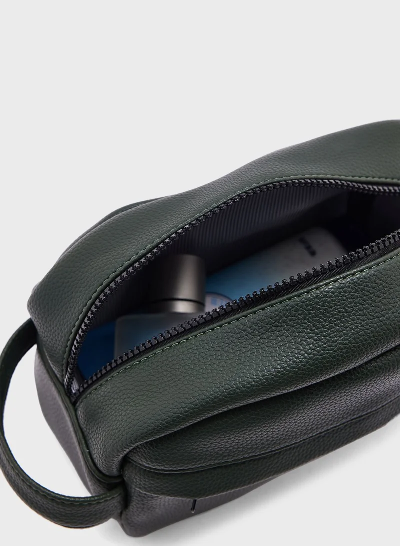 Robert Wood Travel Toiletry Bag