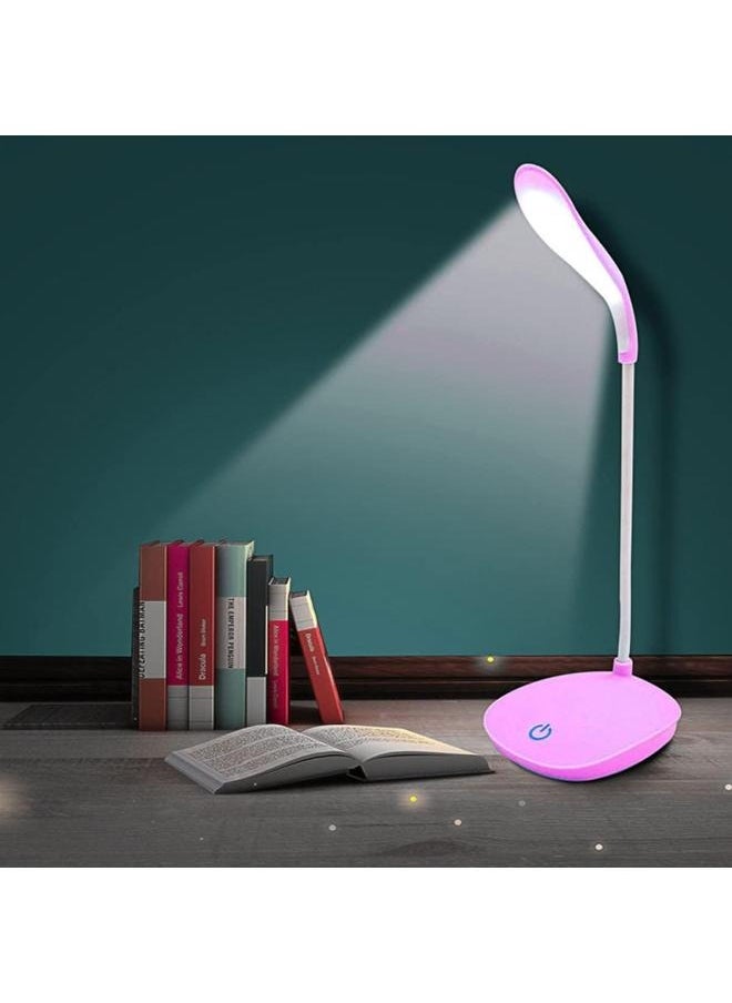 Generic Dimmable LED Desk Light Touch Sensor Table Bedside Reading Lamp USB Rechargeable  - Image 1