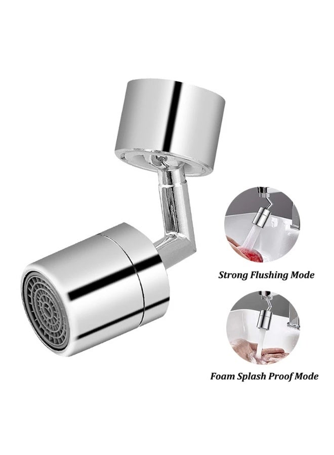 Universal 720° Rotating Faucet Aerator | Movable Tap Extender with Dual-Mode Water Filter | Anti-Splash Bubbler Nozzle for Kitchen & Bathroom | Water-Saving Economizer - Image 2